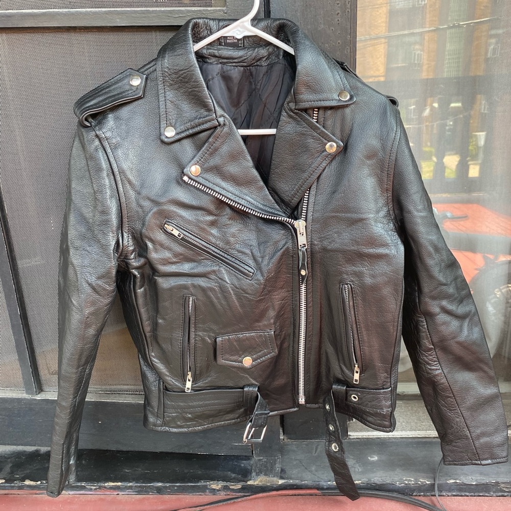 Leather Motorcycle Jacket
